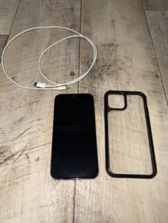ジャンク iPhone 12Pro グラファイト256GB本体 充電ケーブル付