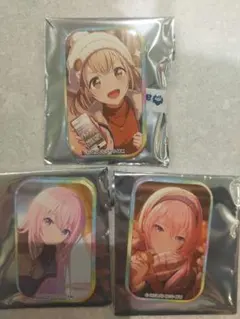 プロセカ　スクエア缶バッジ　巡音ルカ