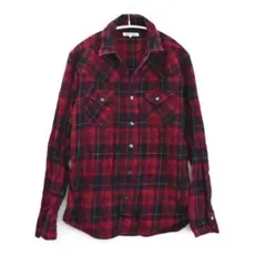 Y2K semanticdesign flannel westernshirt