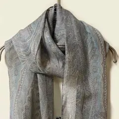 極美品✨ ETRO エトロ ペイズリー シルク100% スカーフ ストール