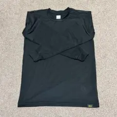 美品【ZETT】野球用長袖アンダーシャツ　ブラック（150サイズ）