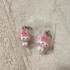 【2個セット】サンリオキャラクターズ ゆるっとめじるしアクセサリー マイメロディ