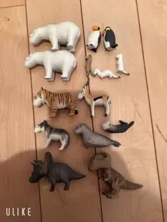 しゃくれ動物フィギュアセット 14体