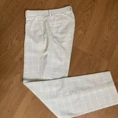 スラックス　アンクル丈 UNIQLO チェック柄