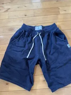 REIGNING CHAMP スウェット　ハーフパンツネイビー Sサイズのサムネイル