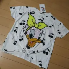 ZARA KIDS　Disneyコラボデイジーダックスパンコール刺繍カットソー
