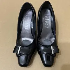 ハイヒール黒　tehen 22.5センチ　卒業式　入学式
