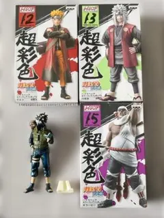 NARUTO　ハイスペックカラーリング　フィギュア　自来也　カカシ　キラービーのサムネイル