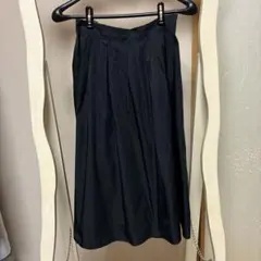 【小さいサイズ】ZARA BASICフレアスカート 黒 XS 24