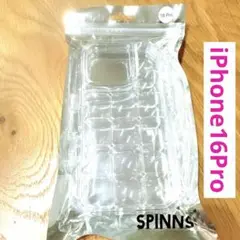 iPhone16Pro　SPINNS　スピンズ　iPhoneぽこぽこケース