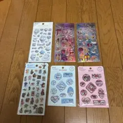ぷっくりシール色々6点セット