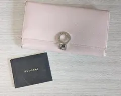 BVLGARI 長財布 ピンク レザーのサムネイル