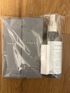 THREE シャンプー、コンディショナー、ボディソープ