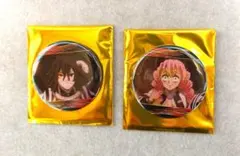 鬼滅の刃　キャラバッチコレクションB 伊黒小芭内　甘露寺蜜璃　2個セット