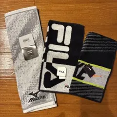 新品未使用　フィラ　ミズノ　ナイキ　タオルハンカチ　3枚セット
