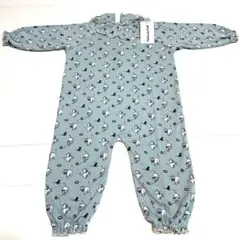 misha&puff pierrot onesie sage 猫 6-9