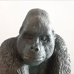 Schleich シュライヒ ゴリラ オス フィギュア 動物 模型のサムネイル