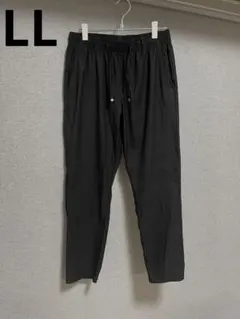 イージーパンツ　メンズ　ブラック　LLサイズ