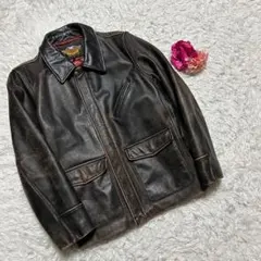 ハーレーダビッドソン 革ジャン ヴィンテージ レザー ライダースジャケット