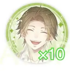 CLOCK ZERO 終焉の一秒10th きらきら缶バッジ 英央 10点セット