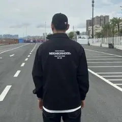 NEIGHBORHOOD ブラック ナイロンジャケット Lサイズ相当