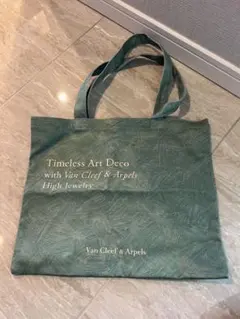 2点】ヴァンクリ展VanCleef&Arpels トートバッグとクリアファイル