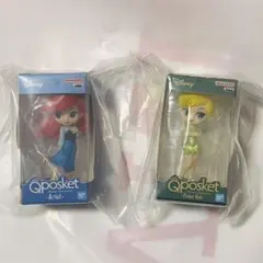 ディズニー Qposket アリエル ティンカーベル セット