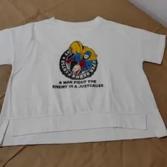☆rough☆ プリントTシャツ オフホワイト アメカジライク