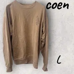 coenコーエン スウェット トレーナー スケートボード クマLサイズ