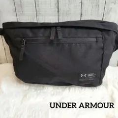 UNDER ARMOUR 　アンダーアーマー10L　ボディバッグ ブラックのサムネイル