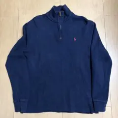 POLO Ralph Lauren ハーフジップ スウェット ポニー 刺繍