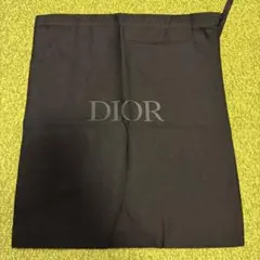 DIOR 保存袋 巾着袋 ブラック ロゴ入り
