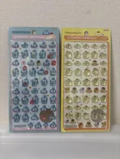 ボンボンドロップシール ミニ　2枚セット（ハンギョドン、ポムポムプリン）