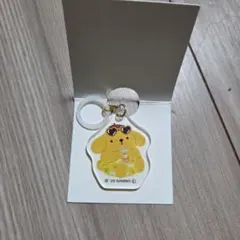 ポムポムプリン アクリルキーホルダー サンリオ アンブレラチャーム 日焼け
