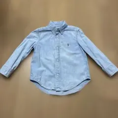 Ralph Lauren 長袖デニムシャツ 3/3T