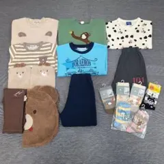 キッズ　長袖カットソーなど　未使用　100cm まとめ売り