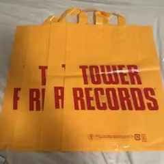 TOWER RECORDS ショッピングバッグ　4枚