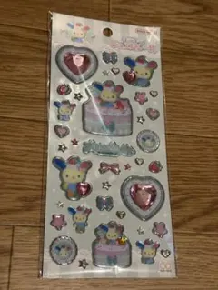 キラキラジュエルシール　ウサハナ　サンリオ