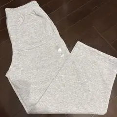 ユニクロC スウェットワイドパンツ　グレー L