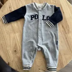 POLO Baby ボタン付きロンパース 80
