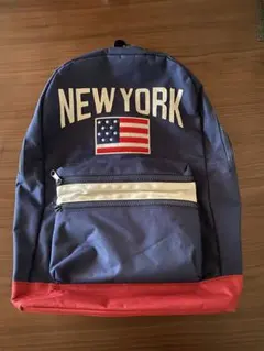 WEGO NEWYORKデイパック リュック　ネイビー