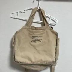 MEPERCENT キャンバス ショルダーバッグ