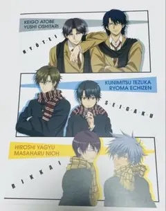 新テニスの王子様 ジャンプフェスタ2014 バンダイビジュアル イラストシート