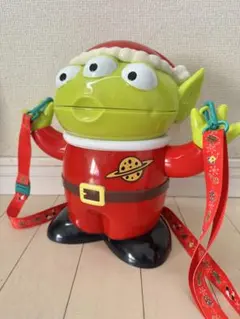 ディズニー　サンタ　エイリアン　ポップコーンケース