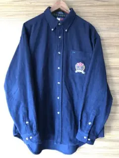 90s TOMMY HILFIGER ボタンダウンシャツ トミーヒルフィガー