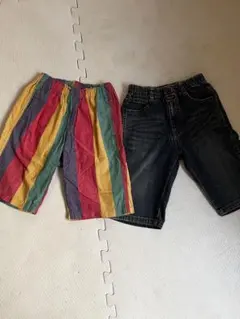 エフオーキッズ　他　ハーフパンツ　130 ２枚セット