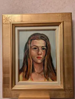 絵画　油彩画　少女　福田宏樹　「新しい時代（ウーリャI）」 絵画 油彩画 少女 福田宏樹 「新しい時代（ウーリャI）」 - メルカリ
