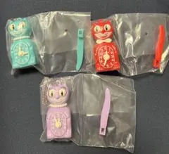 Kit-Cat Klockカプセルトイ3点セット