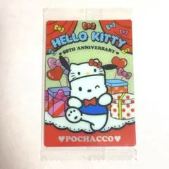 ハローキティ50周年　ポチャッコ　ウエハース　カード　グッズ　サンリオ