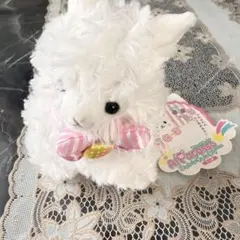 アルパカッソ　フラワーリボンぬいぐるみ